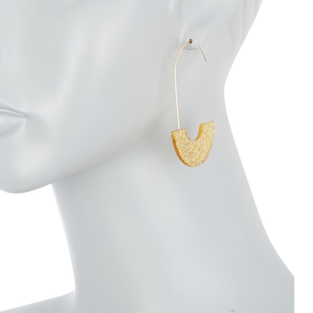 New Loren Olivia Glitter Acetate Earrings